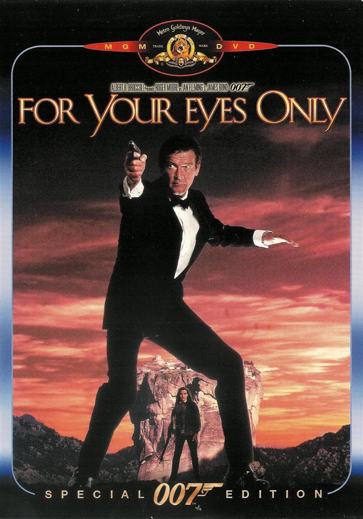 007 James Bond ~ For Your Eyes Only ~ Roger Moore Special Edition Dvd 9643