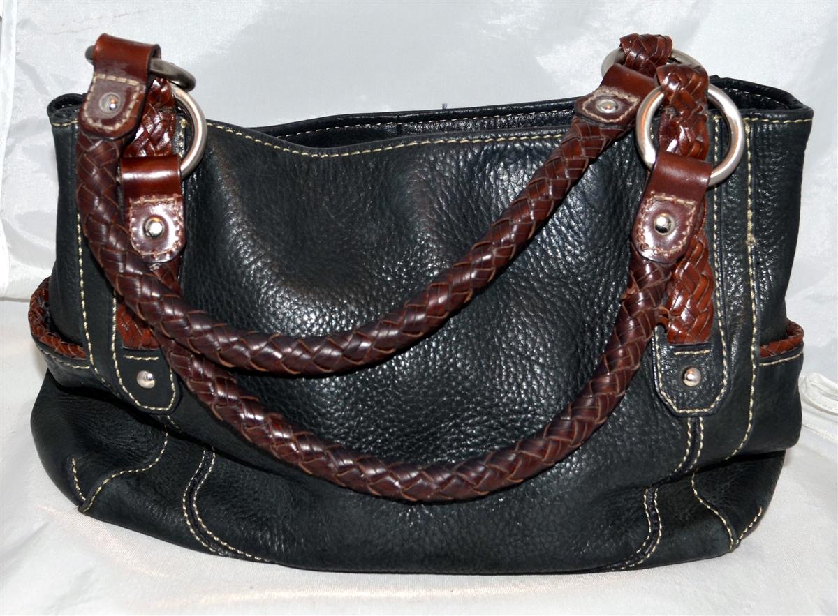 fossil mens leather bag